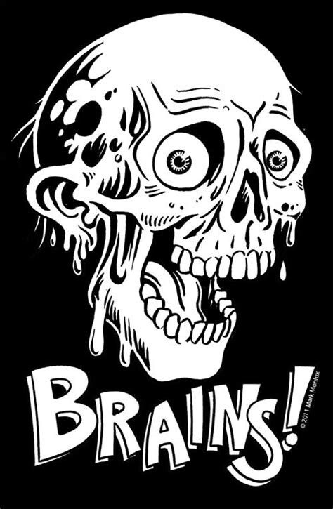 Zombie Black And White, Punk Zombie, Zombie Clipart, Psd Boxers, Punk Festival, Zombie Illustration, Brain Drawing, Tattoo 2024, Halloween Wallpaper Iphone Backgrounds