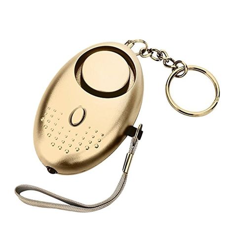 Small but terrible. Press the button and will sound a loud alarm! As loud as the siren. Safety For Women, Night Worker, Alarm Keychain, Dog Belt, Self Defense Keychain, Personal Security, Natural Disaster, Personal Safety, Survival Kits