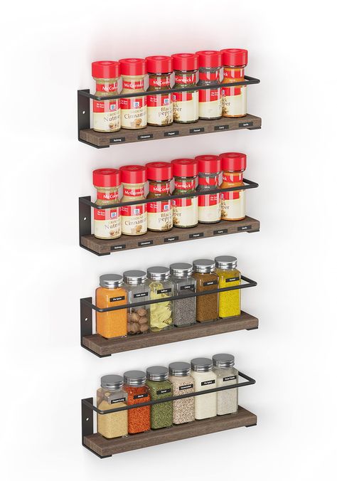 Spices Organizer, Seasoning Shelf, Door Spice Rack, Cupboard Pantry, Wall Mounted Spice Rack, Spice Holder, Spice Shelf, Spice Rack Organiser, Spice Labels