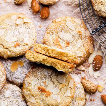 Almond Butter Cookie Recipe, Almond Butter Cookies, Almond Croissant, Cookie Dough Balls, Cookie Calories, Almond Cookies, Baking Mat, Soft Cookie, Recipe Images