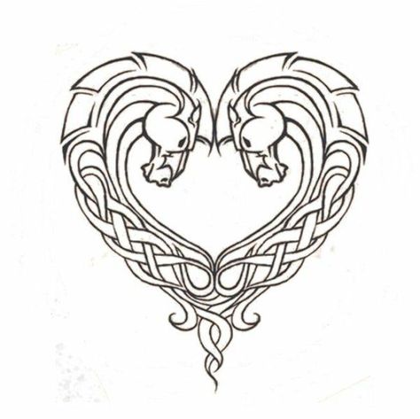 Rohan Horse Symbol, Celtic Horse Design, Viking Horse Tattoo, Celtic Horse Tattoo, Celtic Horse, Arte Viking, Horse Tattoo Design, Leather Tooling Patterns, Norse Tattoo