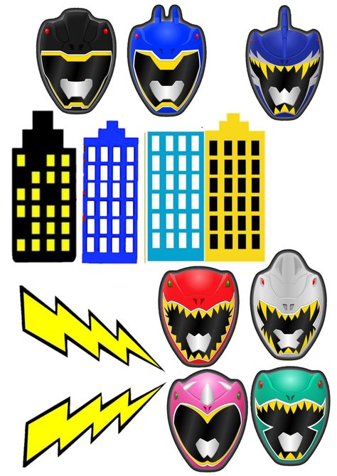 Dino Power Rangers, Dino Fury Power Rangers, Lego Cake Topper, Festa Power Rangers, Power Ranger Cake, Dino Rangers, Power Ranger Birthday Party, Power Rangers Dino Fury, Power Ranger Party