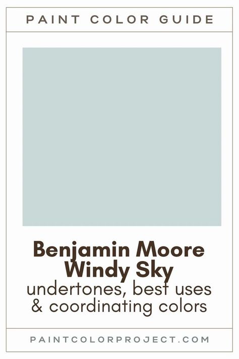 Looking for the perfect light blue paint color for your home? Let’s talk about Benjamin Moore Windy Sky and if it might be right for your home! Benjamin Moore Windy Sky, Light Blue Paint Color, Sky Blue Paint, Light Blue Paint Colors, Light Blue Paint, Best Blue Paint Colors, Blue Paint Color, Light Blue Paints, Welcome To My House