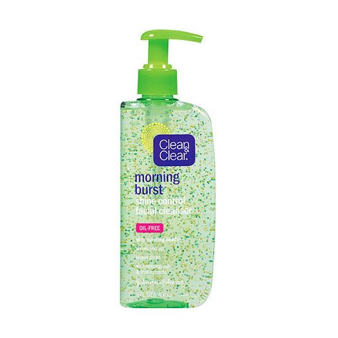 Walmart Clean Clear(R) Morning Burst(R) Shine Control Facial Cleanser... ($5.47) ❤ liked on Polyvore featuring beauty products, beauty and makeup Skin Care Routine For 20s, Cream For Oily Skin, Oily Skin Care Routine, Best Face Wash, Acne Face Wash, Natural Cleanser, Natural Exfoliant, Oily Skin Care, Best Face