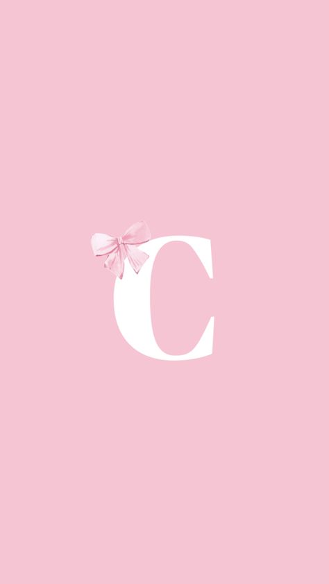 Letter C Wallpaper Iphone, C With A Heart, Letter C Aesthetic, My Love Background, C Wallpaper Letter, C Wallpaper Letter Aesthetic, Pink Goth Aesthetic, Wallpaper Letter Aesthetic, Wallpapers Rosa