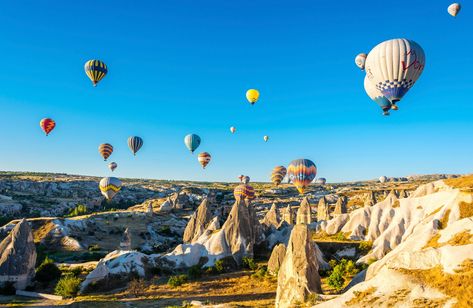 Where Can Americans Travel Right Now? Mexico Hotels, Cappadocia Turkey, American Travel, Island Tour, Hot Air Balloons, Landscape Scenery, Air Balloons, Fashion Styling, Mexico Travel