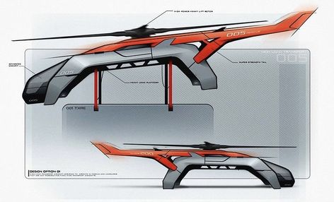 Tricopter Drone Design, Helicopter Futuristic, Real Flying Car, Quadcopter Design, Drone Concept, Aerospace Design, Concept Vehicles Sci Fi, Space Ship Concept Art, Flying Vehicles