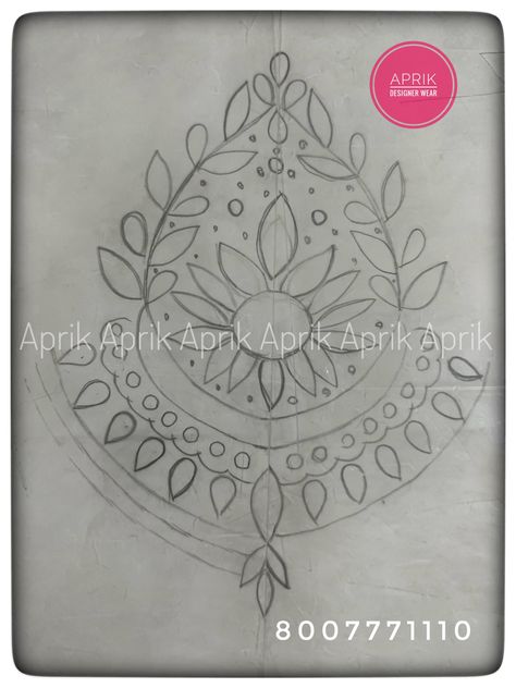 Tresing Design Drawing, Maggam Work Tracing Paper, Motifs For Aari Work, Aari Work Tracing Patterns Peacock, Drawing For Aari Work, Peacock Tracing Design, Aari Neck Design For Tracing, Aari Work Trace Paper Designs For Blouse, Aari Tracing Designs For Blouse