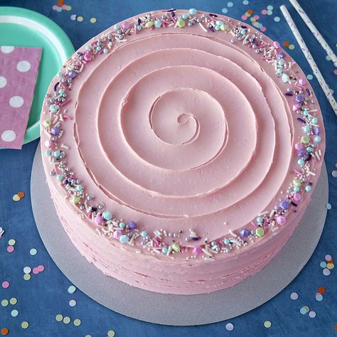 Pink Buttercream Cake, Pink Buttercream, Savory Cakes, Zucchini Cake, Magic Cake, Salty Cake, Pumpkin Cake, Pink Cake, Drip Cakes