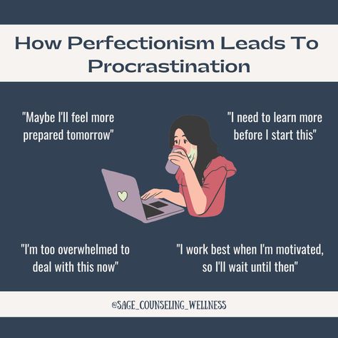 Perfectionism can sometimes be the breeding ground for procrastination. It’s important to embrace progress over perfection and get things done! Source: @therippleorg #perfectionism #overcomingperfectionism #perfectionist #perfecionismrecovery #selfhelp #perfectionismisme #procrastination #selfhelptips #procrastinationatitsfinest #selfhelptools Perfectionist Quotes, Perfectionism Quotes, Perfectionism Overcoming, Progress Over Perfection, Study Methods, I'll Wait, Get Things Done, Perfectionism, Psychology Facts