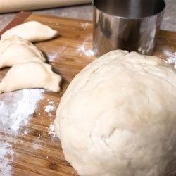 Pierogi Dough Recipe Sour Cream, Perogie Dough Recipe, Pierogies Homemade, Pierogi Recipes, Homemade Perogies, Pierogi Dough, Recipe With Sour Cream, Sour Cream Recipe, Perogies Recipe