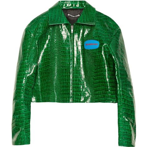 HYEIN SEO Leather Jacket (€1) ❤ liked on Polyvore featuring outerwear, jackets, real leather jackets, leather jackets, fluorescent jacket, 100 leather jacket and neon green jacket Luxury Green Leather Jacket For Winter, Green Leather Jacket With Zipper, Chic Green Leather Outerwear, Luxury Green Biker Jacket For Women, Neon Green Jacket, Neon Jacket, Luxury Green Leather Outerwear, Green Leather Jacket, Hyein Seo