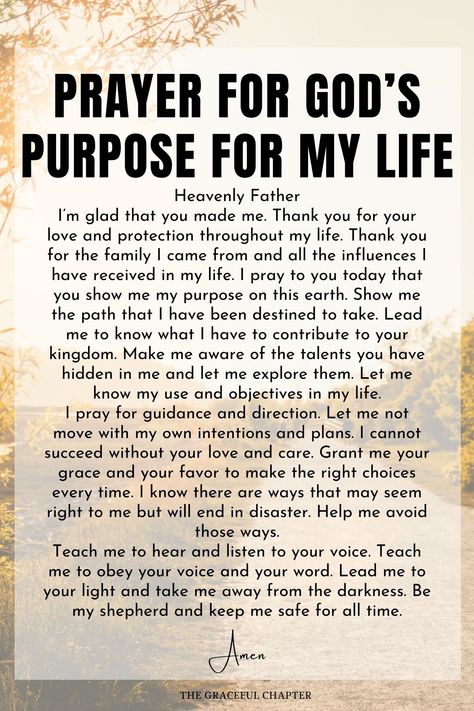 How To Find Gods Purpose For Your Life, Prayers For Dreams And Visions, Prayers For Praising God, Bible Verse For Purpose, God Purpose For Your Life, Prayers For Faith In God, Grace For Purpose Prayers, Prayers While Fasting, Prayer For God's Will In My Life