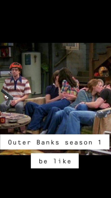 Outer Banks Show Poster, Obx Season 4 Theories, Outer Banks Netflix Show Memes, Outer Banks Room, Outer Banks Funny, Outer Banks Poster, Outer Banks Season 1, Banking Humor, Obx Photos