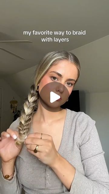 GK Hair on Instagram: "✨ Braid with Layers: Effortlessly Chic! 💖  Add a touch of elegance to your look with a braid that incorporates layers! This hairstyle is perfect for showcasing your beautiful layers while keeping your hair stylish and functional. Whether you’re going for a casual day out or a more polished look, a layered braid can elevate your style.  To achieve this look, start by creating loose waves or curls in your layered hair. Then, gather sections of hair to form a braid, incorporating the layered pieces for a dynamic texture. You can opt for a classic three-strand braid, a fishtail, or even a Dutch braid—whatever suits your vibe!  This hairstyle not only looks stunning but also allows your layers to shine, adding depth and movement to your overall appearance.  Get ready to Loose Braid Hairstyles Tutorials, Simple Braid Hairstyles For Long Hair, Braid With Layers, Easy Braid Hairstyles For Medium Hair, Braids For Layered Hair, Loose Dutch Braids, Bob Hairstyles Fine Hair, Braid Long Hairstyles, Simple Side Braid