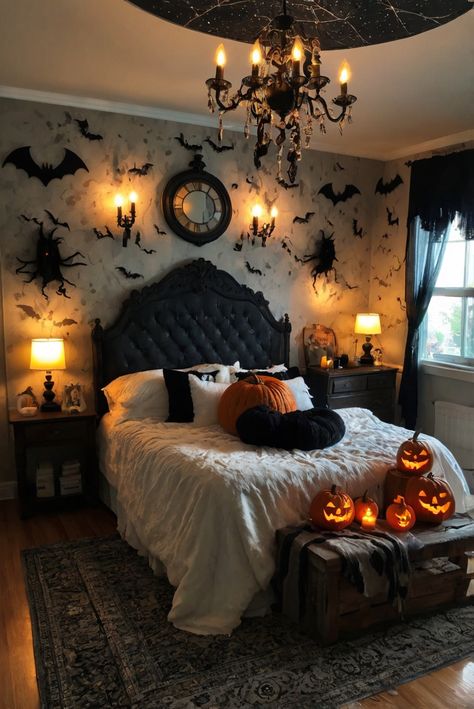 Fall Furniture , Autumn Cozy Fall ,Decor Easy Fall ,
Decor Neutral Fall ,Decor Fall ,Decor Inspiration ,Fall Decor Ideas Spooky Home Aesthetic, Room Essentials Bedroom, Apartment Halloween Decorations, Spooky Bedroom Decor, Spooky House Decor, Spooky Room Decor, Creepy Room, Room Decor Essentials, Haunted Room