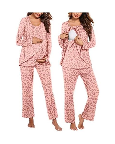 Ekouaer Maternity Nursing Pajama Set Long Sleeves Breastfeeding Sleepwear Soft Hospital Pregnancy pjs Sets at Amazon Women’s Clothing store Pregnancy Pjs, Maternity Pjs, Breastfeeding Pajamas, Nursing Pjs, Maternity Pajama Set, Nursing Pajama Set, Maternity Lounge Wear, Maternity Nursing Pajamas, Pajama Set Long