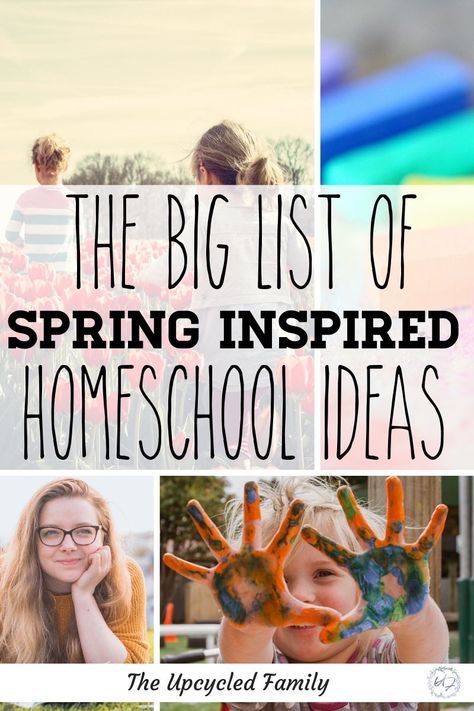 Homeschool Spring Activities, Homeschool Easter Ideas, Spring Unit Study, Spring Homeschool Activities, Spring Homeschool Ideas, Unschooling Preschool, Inclusion Activities, Homeschooling Elementary, Spring Science