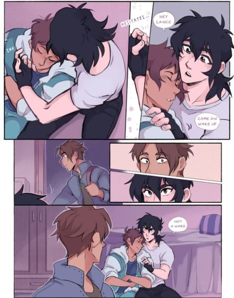 Klance Cute, College Au, Klance Fanart, Arte Monster High, Klance Comics, Voltron Funny, Voltron Comics, Gay Comics, Voltron Ships