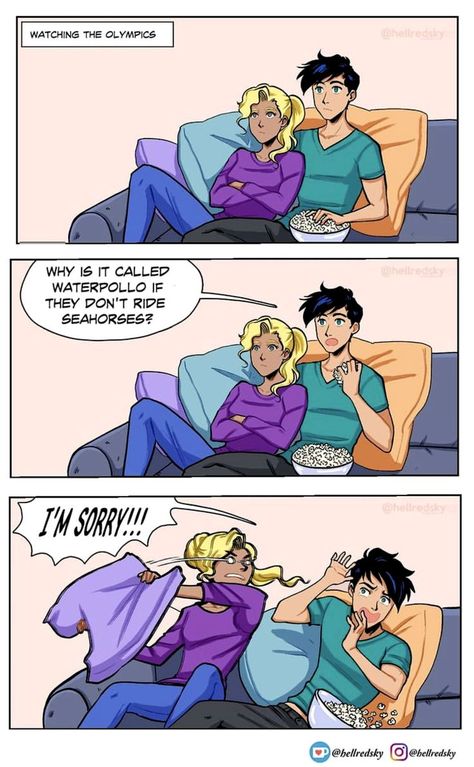 Heroes Of Olympus Comics, Percabeth Comics, Pjo Comics, Hoo Fanart, Percy Jackson Annabeth Chase, Percy Jackson Comics, Percy Jackson Ships, Pjo Hoo, Percy And Annabeth