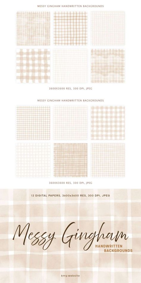 FREE Messy Gingham Backgrounds Gingham Wallpaper Ipad, Gingham Phone Wallpaper, Gingham Background, Gingham Background Aesthetic, Beige Gingham Wallpaper, Red Gingham Background, Strip Pattern, Pinterest Templates, Social Networking Sites