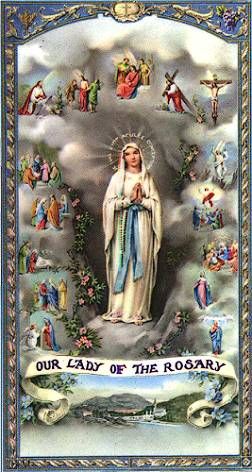 Our Lady of the Rosary Library Traditional Catholic Homepage Our Lady Of The Rosary, Lady Of The Rosary, Lives Of The Saints, Catholic Bible, Praying The Rosary, Holy Rosary, Blessed Mother Mary, The Virgin Mary, The Rosary