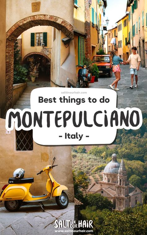 Montepulciano Italy, High Culture, Pitti Palace, Italy Trip Planning, Tuscany Travel, Toscana Italia, Italy Itinerary, Explore Italy, Italy Travel Tips