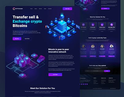 Company Landing Page, Mobile Interface, Design Palette, Webpage Design, Bitcoin Cryptocurrency, Communication Design, Ux Web Design, Landing Page Design, My Design