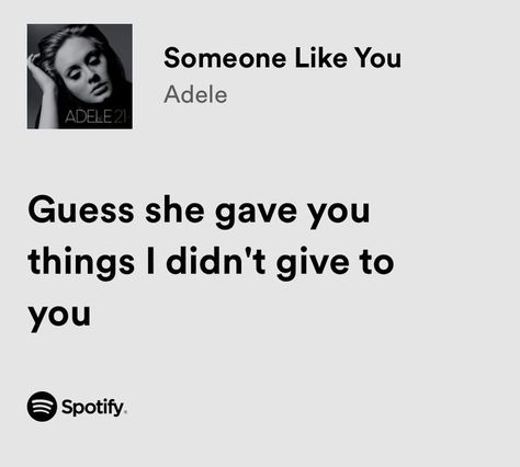 Adele Spotify Lyrics, Someone Like You Lyrics, Adele Songs Lyrics, Adele Lyrics, Adele Photos, Adele Songs, My Love Song, Love Me Again, Happy Birthday Quotes For Friends