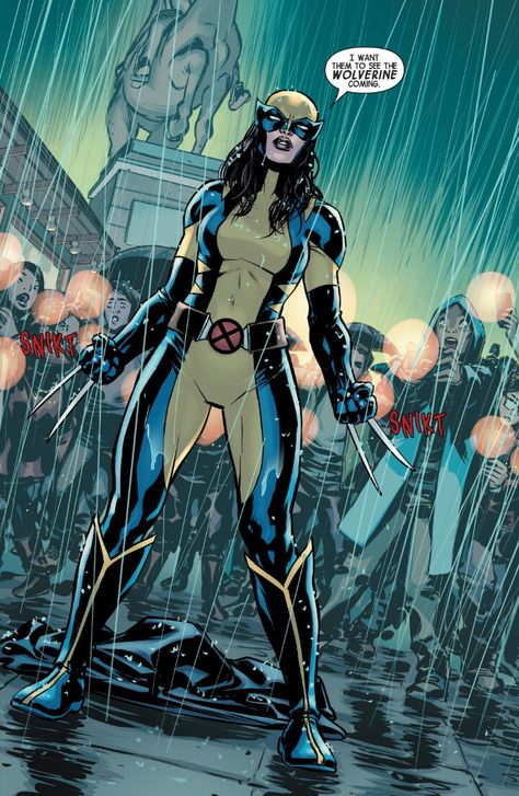 "I Want Them To See The Wolverine Coming." X-23 Comic, All New Wolverine, Marvel Wolverine, Marvel News, Marvel Heroines, The Wolverine, Wolverine Marvel, Comic Manga, Uncanny X-men