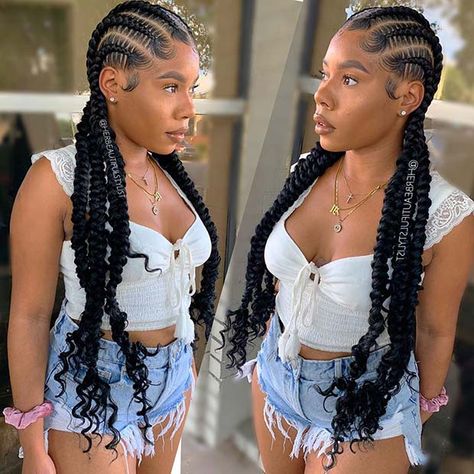 Feed In Braids, Twisted Hair, Feed In Braids Hairstyles, Hot Hair Colors, Feed In Braid, Girls Hairstyles Braids, Cornrow Hairstyles, African Braids Hairstyles, Braided Hairstyles For Black Women