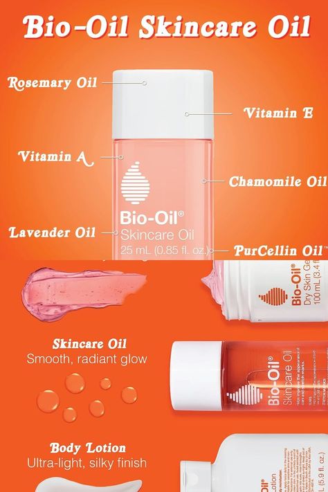 Vitamin E Serum, Bio Oil Skin, Chamomile Oil, Bio Oil, Stretch Mark, Formula Cans, Healthy Skin Tips, Oil Skin Care, Makeup Obsession