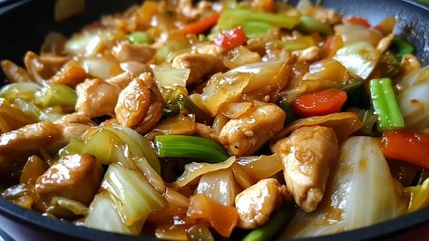 Home - recipe maestro Cabbage Chicken Stir Fry, Chicken And Cabbage Stir Fry, Chicken Cabbage Stir Fry, Air Fryer Chicken Leg Recipe, Chicken Leg Recipe, Asian Cusine, Chinese Meals, Chicken Cabbage, Chicken Melts