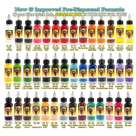 Scream Tattoo Ink 43-pack Set 1/2-oz Bottles -Tattoo Supplies- >>> Learn more by visiting the image link. (This is an affiliate link) #TattooSupplies Pen Ink Tattoo, Scream Tattoo, Worldwide Tattoo, Tattooing Supplies, Tattoo Ink Sets, Tattoo Machine Kits, Bottle Tattoo, Tattoo Equipment, Tattoo Kits