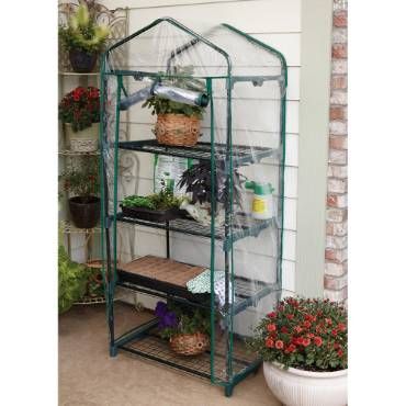 4-Shelf Greenhouse Pvc Greenhouse, Greenhouse Cover, Window Shelf, Small Yards, Gardening Gear, Tiered Garden, Roll Up Doors, Small Pools, Mini Greenhouse