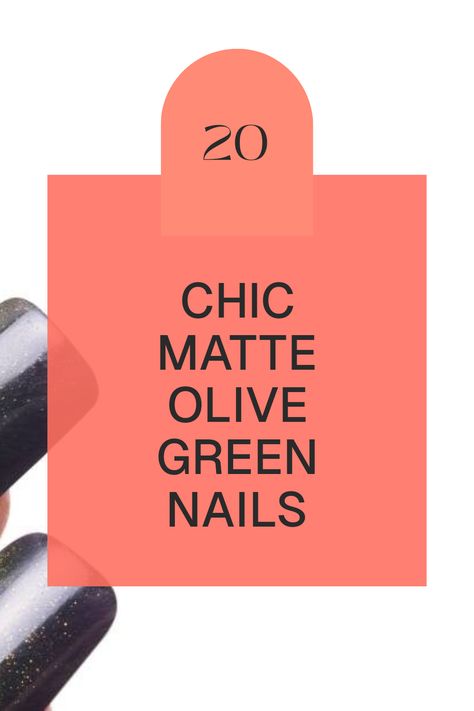 A beautiful collection of 20 chic matte olive green nails showcasing modern designs with shiny tips. This pin is perfect for nail art lovers looking for trendy ideas. Nails With Shiny Tips, Nail Combinations, Olive Green Nails, Bueaty Tips, Green Nail Art, Tanning Sunscreen, Green Polish, Gold Glitter Nails, Elegant Nail Designs