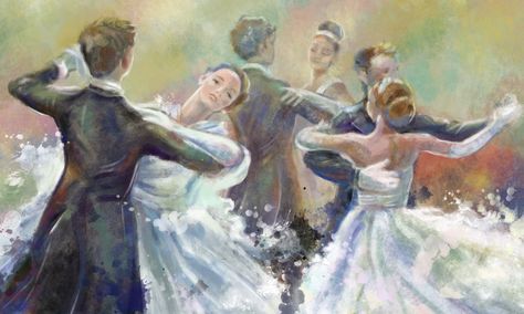 Belle Epoque Fashion, Dancer Painting, Vintage Dance, Dreamy Art, Ballroom Dance, Phone Themes, Belle Epoque, Ballroom, Art Ideas