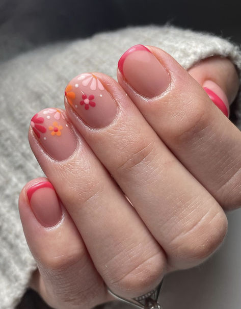 Biab Colours, Pretty Summer Nails, Summer Nail Art, Nail Art Trends, Simple Gel Nails, Summery Nails, Work Nails, Blush Nails, Cute Gel Nails