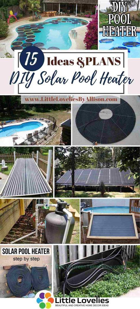 Keeping the pool water pleasingly warm is one costly task with a commercial heater. But you can save the overall expense with homemade heaters powered by sunlight. In fact, there are numerous methods to accomplish a DIY solar pool heater. Which one to choose for your weekend project, looking after the overall perspectives. We enlisted the top preferences for keeping your pool water enjoyable in spring/fall. #heater #solar #SolarPoolHeater Diy Pool Heater Homemade, Homemade Pool Heater, Diy Wood Burning Pool Heater, How To Heat A Pool Without A Heater, Homemade Solar Pool Heater, Homemade Heater, Diy Pool Heater, Solar Pool Heater Diy, Solar Pool Heaters