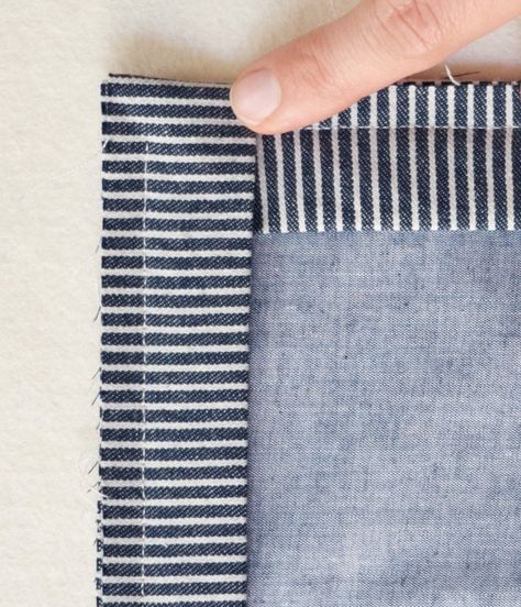 Sewing on Double Fold Binding | Purl Soho Bias Tape Quilt, Machine Binding A Quilt, Making A Quilt, Tunic Sewing Patterns, Purl Bee, Sewing Circles, Tshirt Quilt, Purl Soho, Denim Quilt