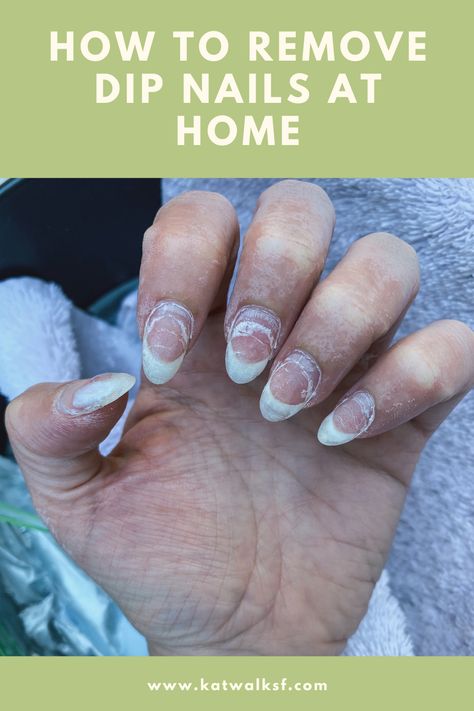 Remove Dip Nails At Home, Remove Dip Nails, Dip Nails At Home, Dip Manicure, Dip Nails, Stuck At Home, Dip Powder Nails, Dipped Nails, Nails At Home