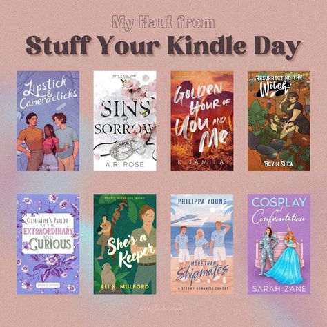 it’s stuff your kindle day + i did remember to participate thanks to my @productivitysmivity rep team besties 🫶🏻✨ did i go a little crazy? maybe. have i read all of the books i bought last time? no, but its FINE. it’s fine 🤪💗 anyways, i made my fiance take me to the drive in to go watch inside out 2, so thats what im doing rnnn 🤭 let me know if we have any books in common!! i found a few recs i was interested from @emlikesbigbooks + @laurennicoleslibrary 🖤🫡 #stuffyourkindleday2024 #stuff... Shes A Keeper, Inside Out 2, Its Fine, Any Book, Drive In, You And I, Inside Out, Let Me, Drive