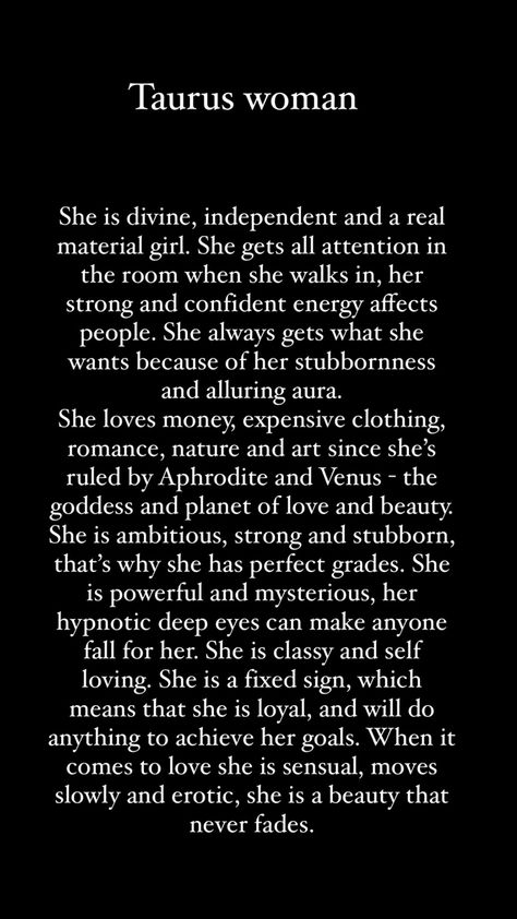 Taurus Decans, Taurus Women Aesthetic, May Taurus Women, Taurus Sayings, Taurus Beauty, Taurus Woman Quotes, Taurus Journal, Taurus Things, Taurus Aesthetic