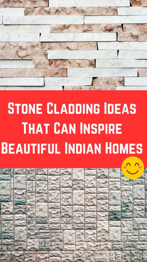 Stone Cladding Ideas That Can Inspire Beautiful Indian Homes Exterior Cladding Ideas, Indian Home Design Exterior, Stone Front House, Beautiful Indian Homes, Cladding Ideas, Plan Elevation, Cladding Design, Stone Cladding, Indian Homes