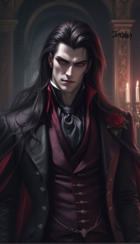 List Of Halloween Costumes, Summoning Spells, Witches And Warlocks, Male Vampire, Castlevania Wallpaper, Vampire Pictures, Hot Vampires, Heroic Fantasy, Vampire Art