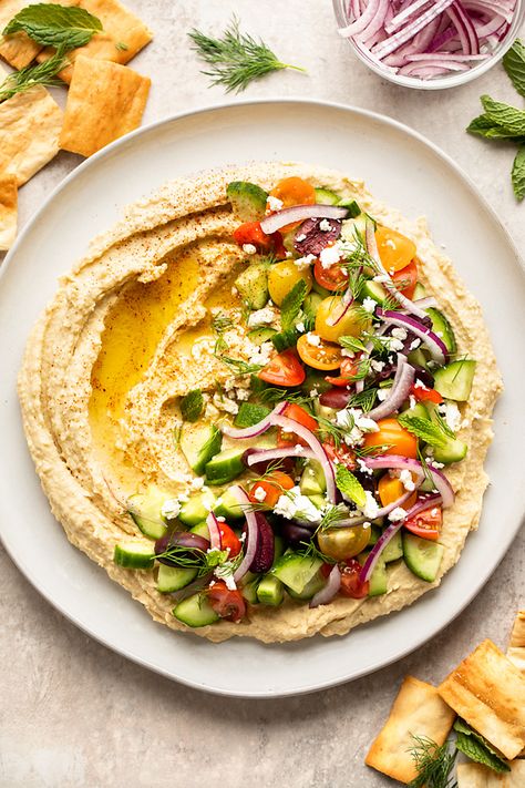 Chicken Hummus Bowl, Hummus Bowls, Loaded Hummus, Chicken Hummus, Hummus Appetizers, Hummus Platter, Hummus Bowl, True Food Kitchen, Hummus Ingredients