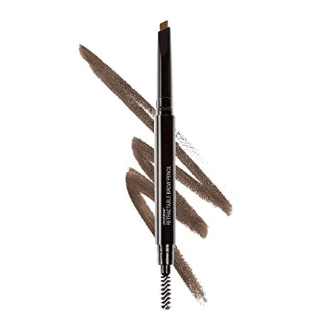 Amazon.com : Wet n Wild Ultimate Eyebrow Retractable Definer Pencil, Medium Brown, Dual-Sided Brow Brush, Fine Tip, Shapes, Defines, Fills Brow Makeup : Beauty & Personal Care Vaseline Eyebrows, How To Draw Eyebrows, Eyebrow Liner, Brow Kit, Pencil Design, Brow Brush, Brow Definer, How To Color Eyebrows, Ash Brown