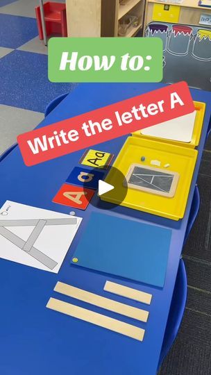 20 reactions | 🔠✍️ Teaching the Letter A: A Multisensory Learning Experience! ✍️🔠 Join me as I guide you thr | 🔠✍️ Teaching the Letter A: A Multisensory Learning Experience! ✍️🔠 Join me as I guide you through a comprehensive method to teach your child how to... | By Preschool Vibes | I'm going to show you how to
teach your child how to write the letter A, recognize it, and
learn the letter sound. It's important to always have the
capital and lowercase letters together and have an example
out in front of them. The letter A is made up of two big
lines and one little line. We always start at the top. This
one starts in the middle at the top. We have a big line down,
big line down, little line across and that's how you make
the letter A. If they need to, these are the handwriting
without t Letter A Centers For Preschool, Teaching The Letter A, Preschool Vibes, Multisensory Learning, Introduction Activities, Physical Play, Multi Sensory Learning, Letter Sound, The Letter A