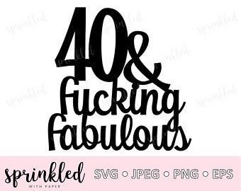 40th Birthday Svg, Beer Birthday Party, 40th Birthday Cake Topper, 40th Birthday Cake, 40th Cake, 40th Birthday Party Decorations, Cake Topper Svg, Number Cake Toppers, Forty Birthday