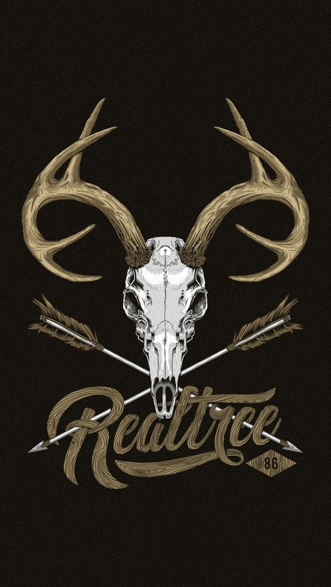 Hunting Wallpaper Iphone, Hunting Wallpaper, Deer Skull, Wallpaper Cave, Antlers, Browning, Wallpaper Iphone, Deer, Hunting